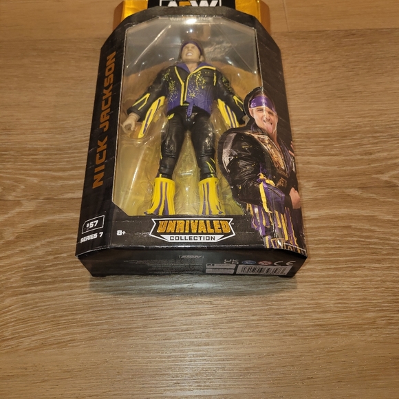 All Elite AEW Wrestling Series 7 Unrivaled Collection #57 Nick Jackon New - Picture 7 of 8